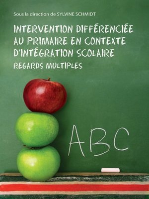 cover image of Intervention différenciée au primaire en contexte d'intégration scolaire